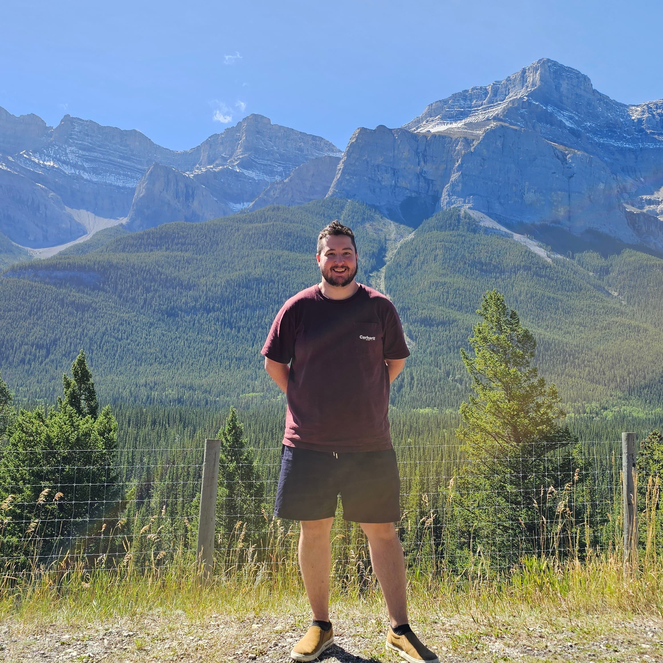 Charles Russell in Banff